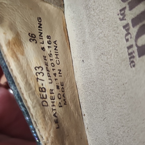 Alegria Womens Irridesent Slip on Debs Clogs - Picture 4 of 6